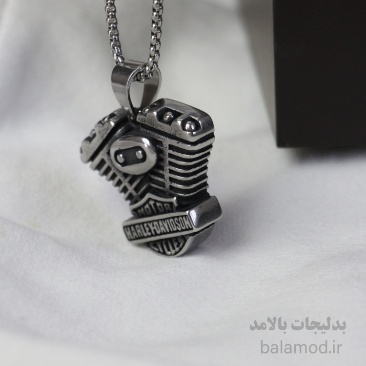 گردنبند طرح هارلی دیویدسن موتور v_twin