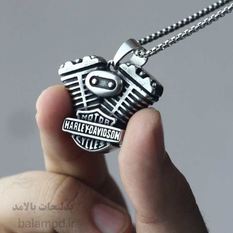 گردنبند طرح هارلی دیویدسن موتور v_twin