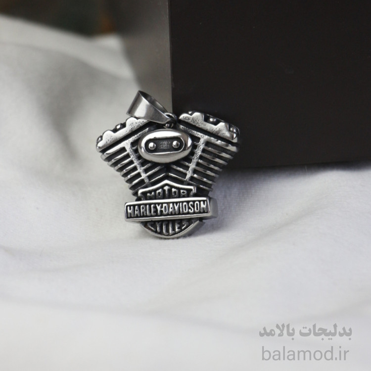 پلاک طرح هارلی دیویدسن موتور v_twin