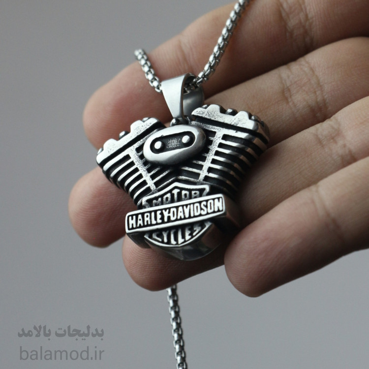 گردنبند طرح هارلی دیویدسن موتور v_twin