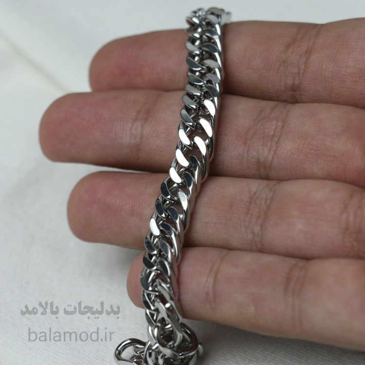 دستبند زنجیری کارتیر استیل