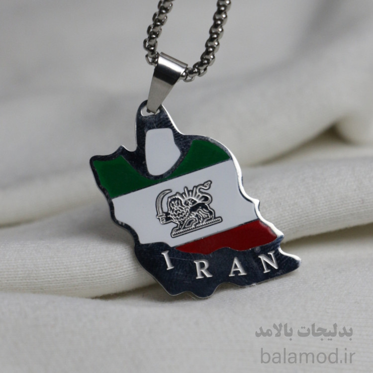 گردنبند شیر و خورشید استیل