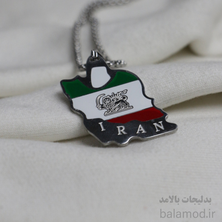 گردنبند شیر و خورشید استیل